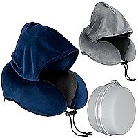 כרית נסיעות עם כובע