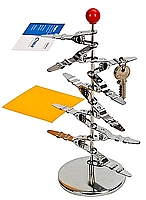 מעמד עץ אטבים